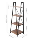 Reynold Ladder Bookcase - Chic Decora