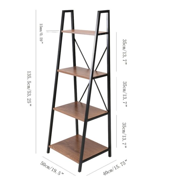 Reynold Ladder Bookcase - Chic Decora