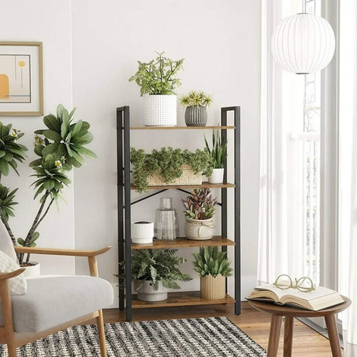 Riggle Etagere Bookcase - Chic Decora