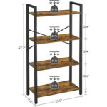 Riggle Etagere Bookcase - Chic Decora