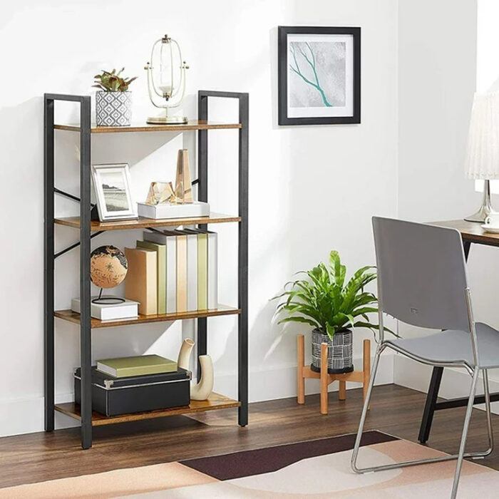 Riggle Etagere Bookcase - Chic Decora