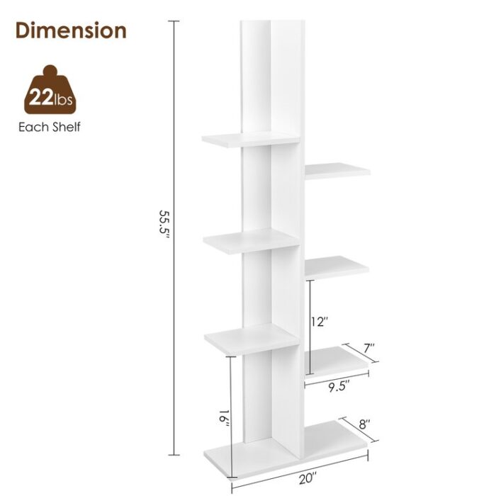 Rihansh Bookcase - Chic Decora