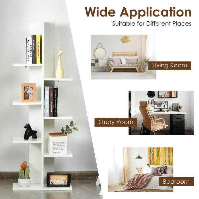 Rihansh Bookcase - Chic Decora