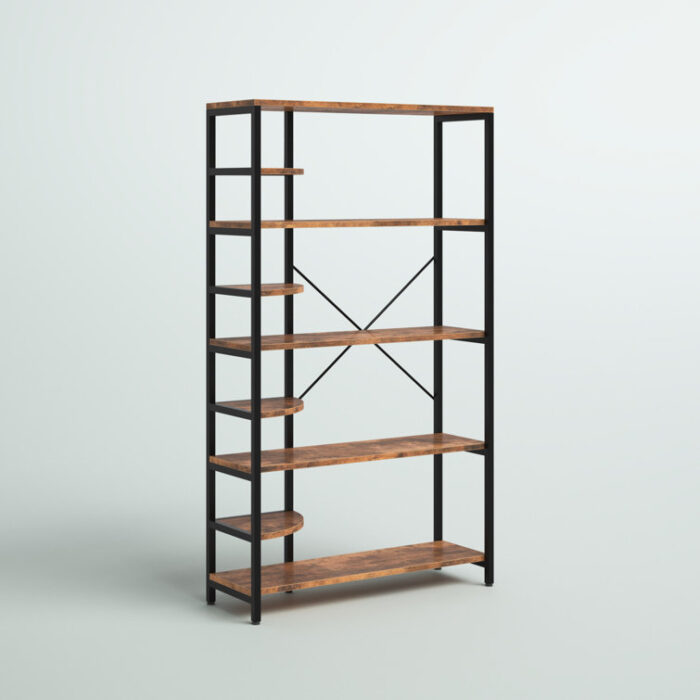 Roan Etagere Bookcase - Chic Decora