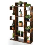 Rockport 55.5” H x 34” W Etagere Bookcase - Chic Decora