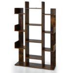 Rockport 55.5” H x 34” W Etagere Bookcase - Chic Decora