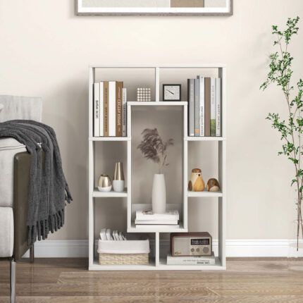 Rosiland Geometric Bookcase - Chic Decora