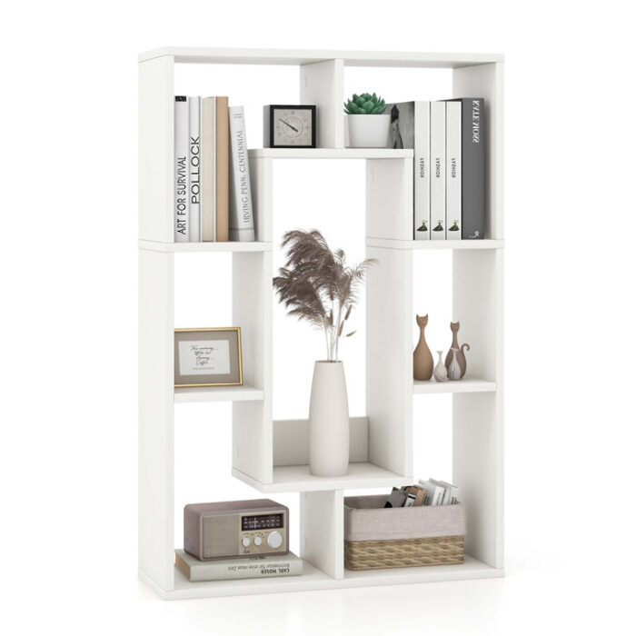 Rosiland Geometric Bookcase - Chic Decora