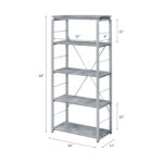 Rotem Etagere Bookcase - Chic Decora