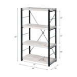 Rotem Etagere Bookcase - Chic Decora