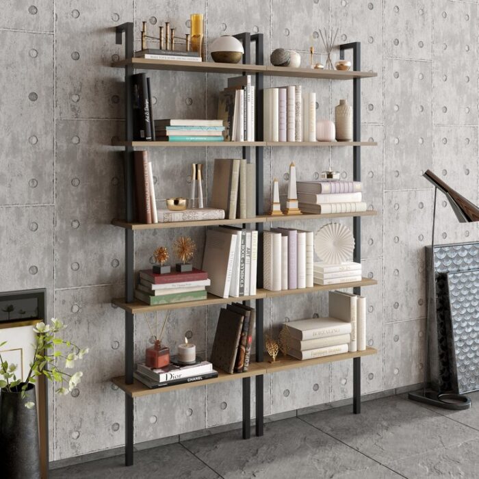 Rother Ladder Bookcase - Chic Decora