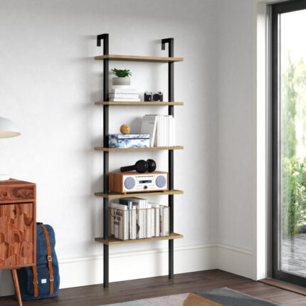 Rother Ladder Bookcase - Chic Decora