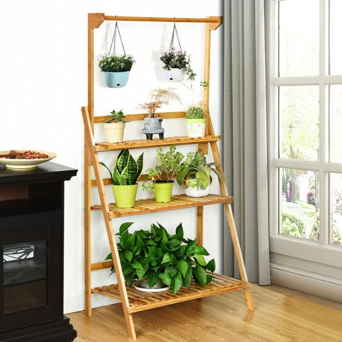 Roxanne Ladder Bookcase - Chic Decora