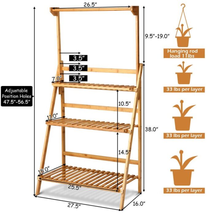 Roxanne Ladder Bookcase - Chic Decora