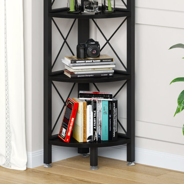 Ruckersville Corner Bookcase - Chic Decora