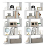 Rufio Geometric Bookcase - Chic Decora