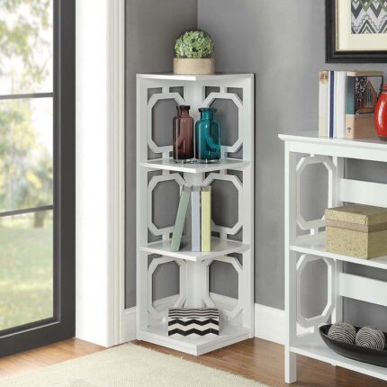 Rumbell Corner Bookcase - Chic Decora