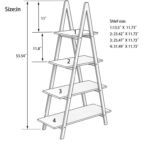 Ruthe Ladder Bookcase - Chic Decora