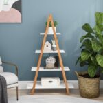 Ruthe Ladder Bookcase - Chic Decora