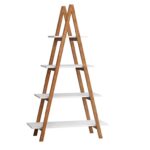 Ruthe Ladder Bookcase - Chic Decora