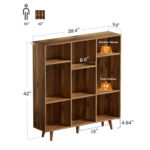 Samier Bookcase - Chic Decora