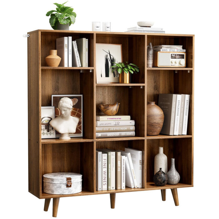 Samier Bookcase - Chic Decora