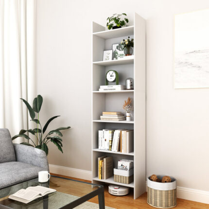 Acoidan Geometric Bookcase - Chic Decora