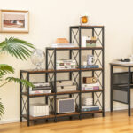 Sarek Step Bookcase - Chic Decora