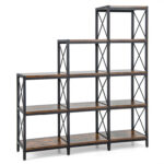 Sarek Step Bookcase - Chic Decora