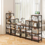 Sarek Step Bookcase - Chic Decora