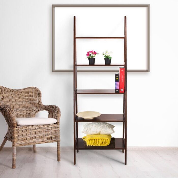 Saruhan Ladder Bookcase - Chic Decora