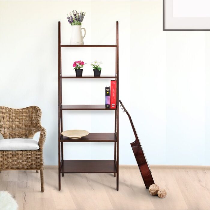 Saruhan Ladder Bookcase - Chic Decora