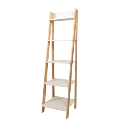 Sashank Ladder Bookcase - Chic Decora