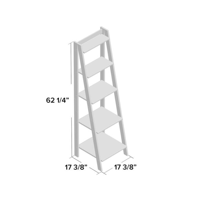 Sashank Ladder Bookcase - Chic Decora