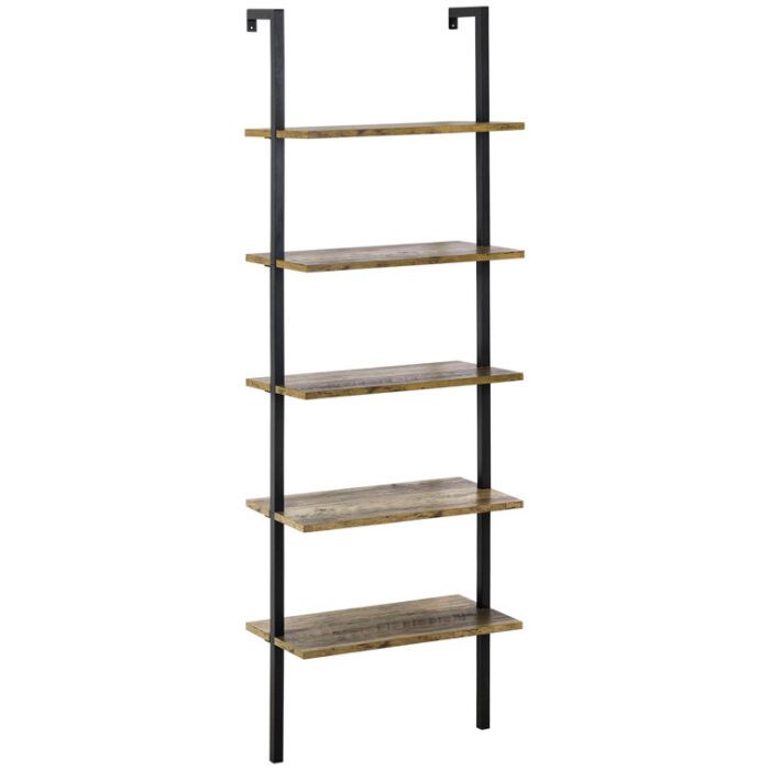 Savannha Ladder Bookcase - Chic Decora