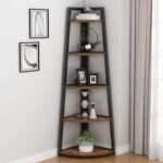 Scaggs Corner Bookcase - Chic Decora