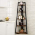 Scaggs Corner Bookcase - Chic Decora