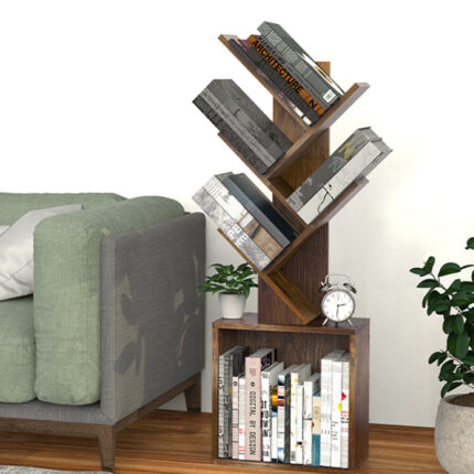 Selyn Geometric Bookcase - Chic Decora