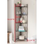 Shen Corner Bookcase - Chic Decora