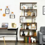 Shimer Geometric Bookcase - Chic Decora