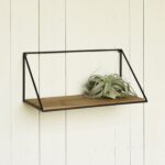 Tadwick Solid Wood Floating Shelf with Adjustable Shelves - Chic Decora