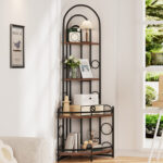 Taviana Corner Bookcase - Chic Decora