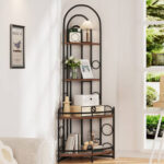 Taviana Corner Bookcase - Chic Decora