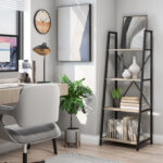 Tavier Ladder Bookcase - Chic Decora