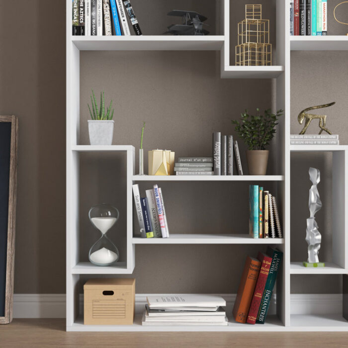 Timaeus Bookcase - Chic Decora