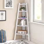 Tisha Corner Bookcase - Chic Decora