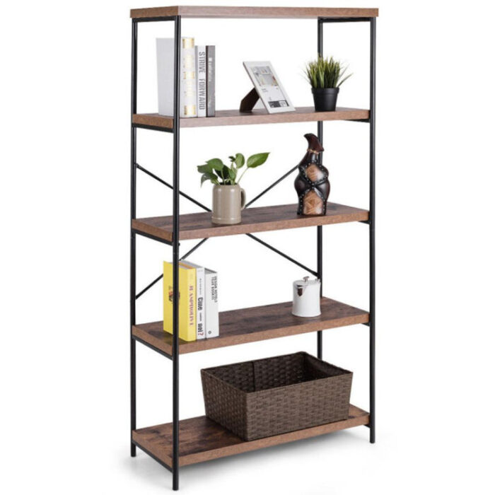 Tommy Etagere Bookcase - Chic Decora