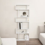 Tovan Geometric Bookcase - Chic Decora