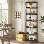 Travond Corner Bookcase - Chic Decora