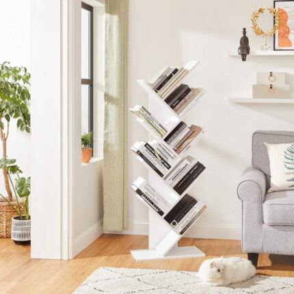 Jaie Ladder Bookcase - Chic Decora